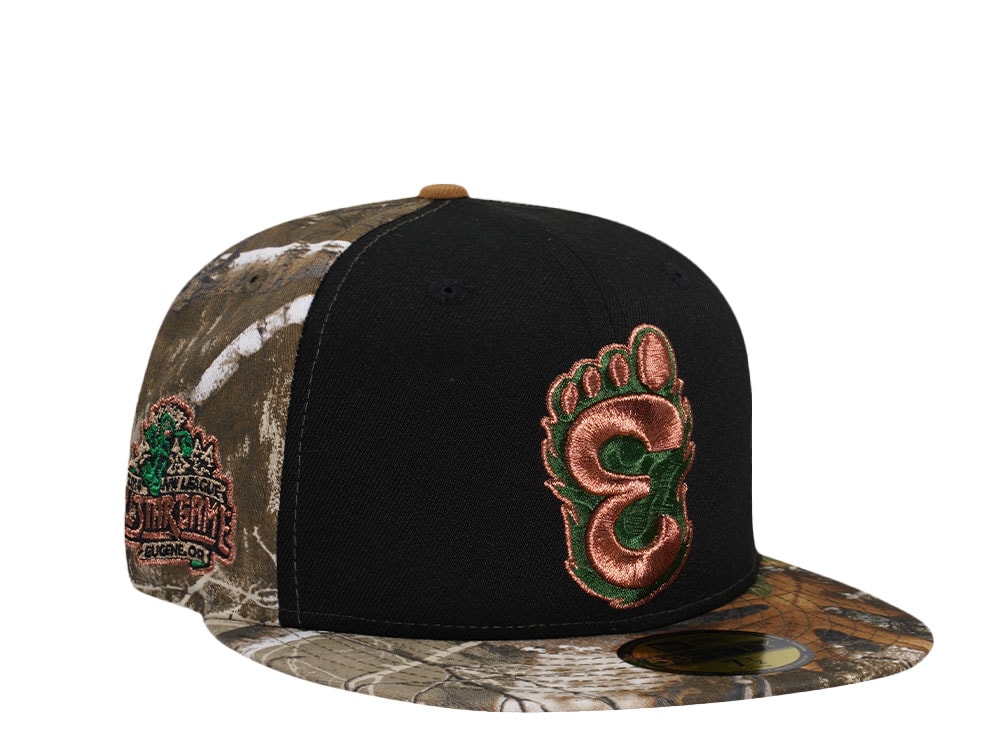 New Era Eugene Emeralds All Star Game 2014 Real Tree Outdoor Two Tone Edition 59Fifty Fitted Casquette