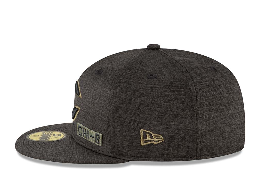 New Era Chicago Bears Salute to Service 2020 Fitted 59Fifty Casquette
