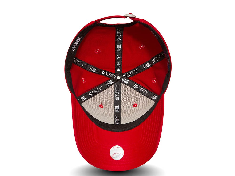 New Era League Basic New York Yankees Red 9Forty Strapback Casquette