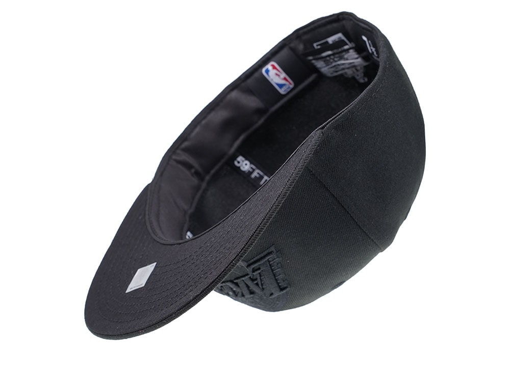 New Era Los Angeles Lakers Black on Black Edition 59Fifty Fitted Casquette