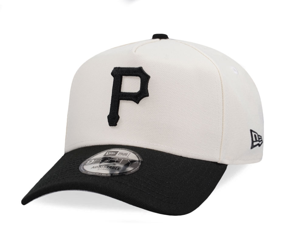 New Era Pittsburgh Pirates Chrome Two Tone Edition 9Forty A Frame Snapback Casquette