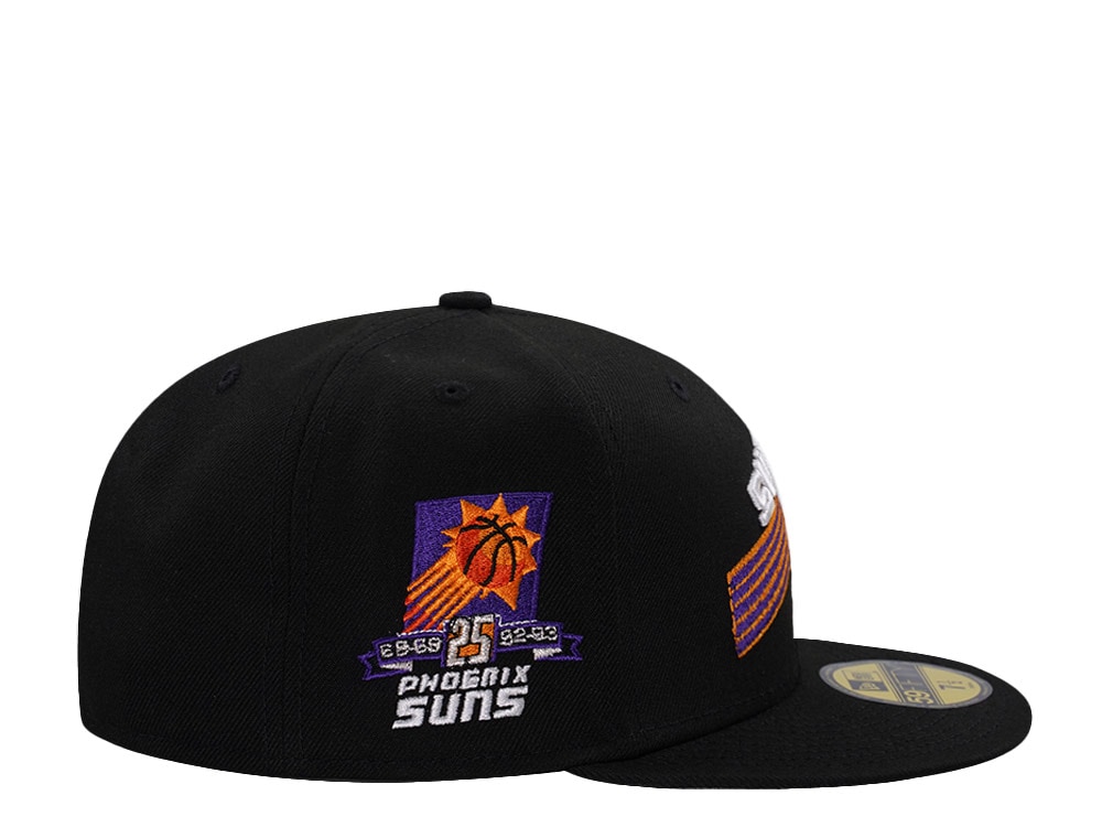 New Era Phoenix Suns 25th Anniversary Black Prime Edition 59Fifty Fitted Casquette