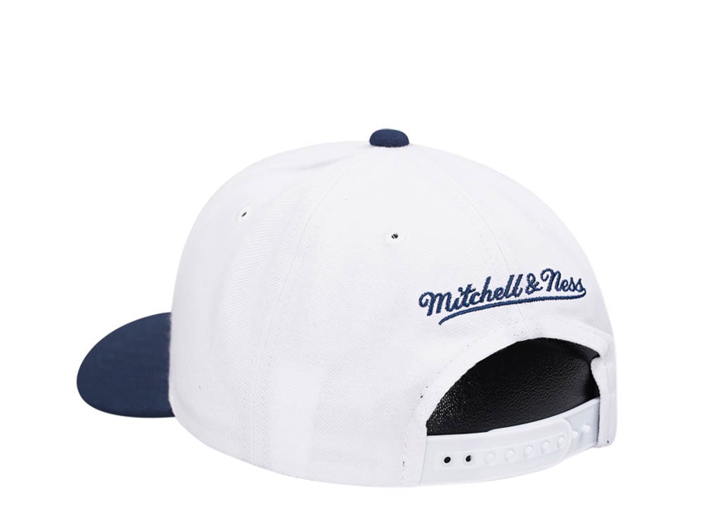 Mitchell & Ness Brooklyn Nets Team Two Tone 2.0 Pro White Snapback Casquette