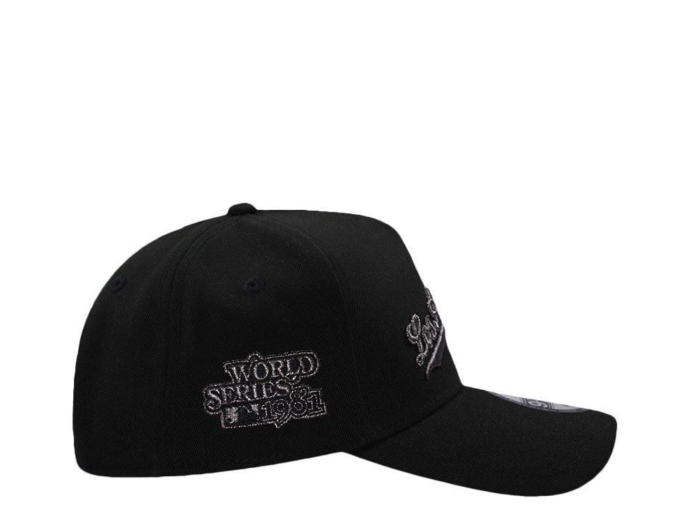 New Era Los Angeles Dodgers World Series 1981 Edition Black 9Forty A Frame Snapback Casquette