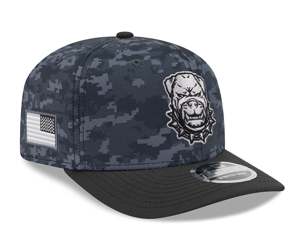 New Era Cleveland Browns NFL Salute to Service 2026 Digi Camo Black 9Seventy Stretch Snapback Casquette