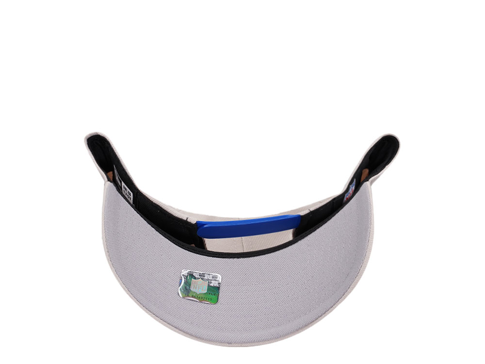 New Era Los Angeles Rams Script Stone White Edition 9Forty A Frame Snapback Casquette