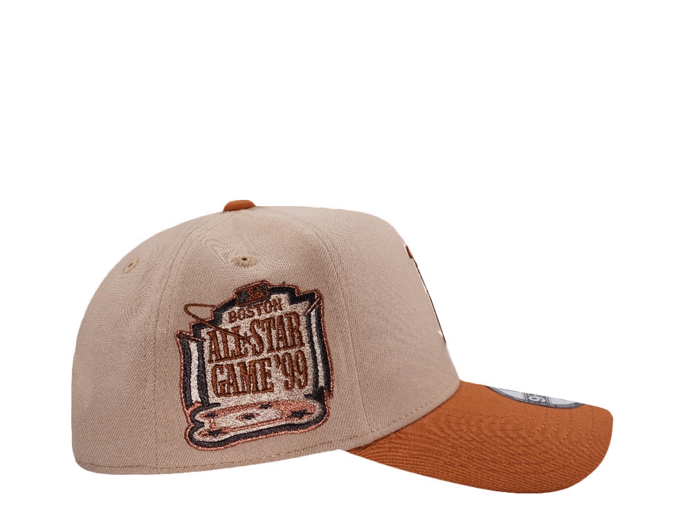 New Era Boston Red Sox All Star Game 1999 Pumpkin Spice Edition 9Forty A Frame Snapback Casquette