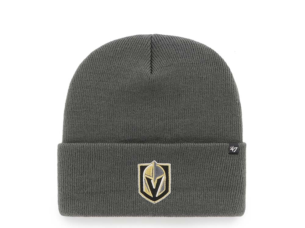 47 Brand Vegas Golden Knights Gray Edition Cuff Chapeaux