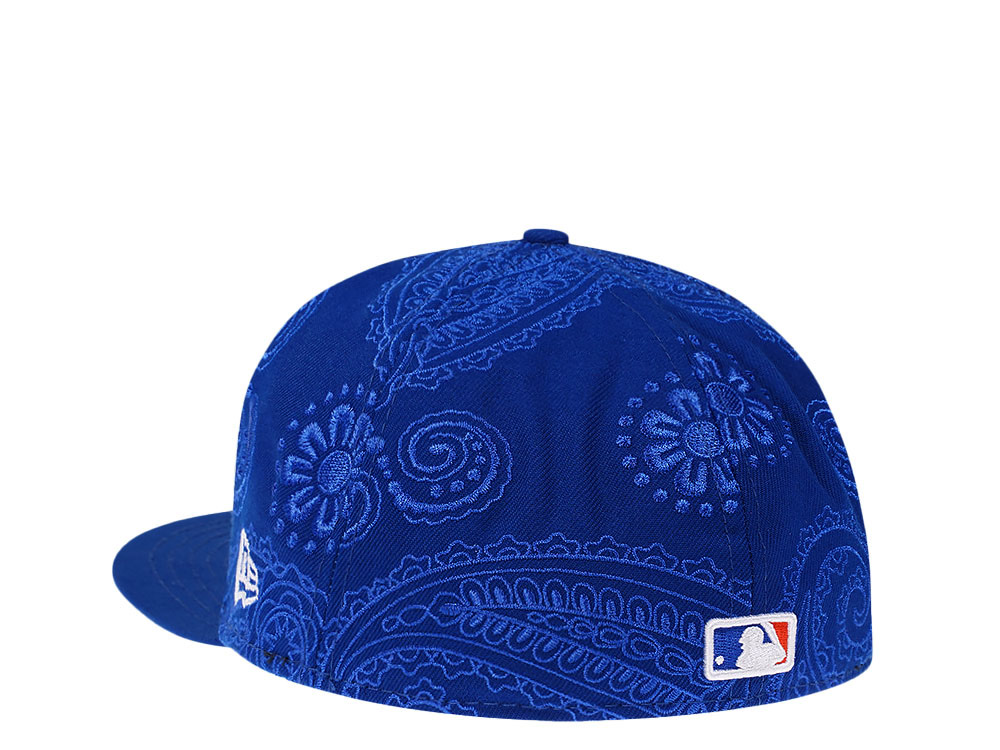 New Era New York Mets Blue MLB Swirl 59Fifty Fitted Casquette