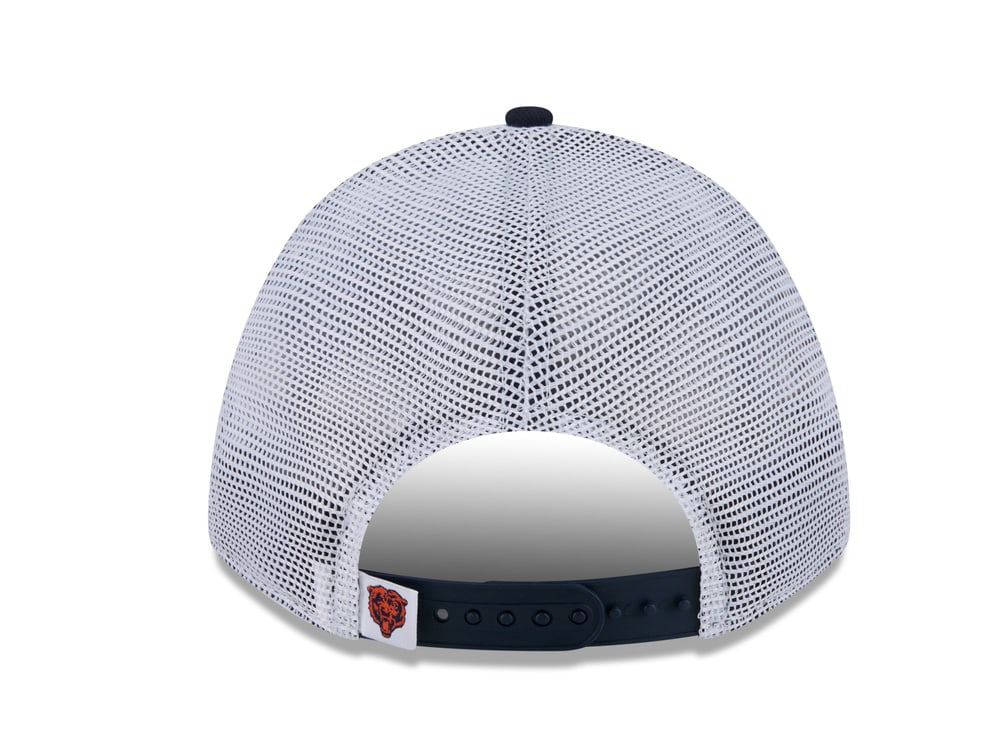 New Era Chicago Bears Official Team Color Edition 9Forty M Crown A Frame Trucker Snapback Casquette