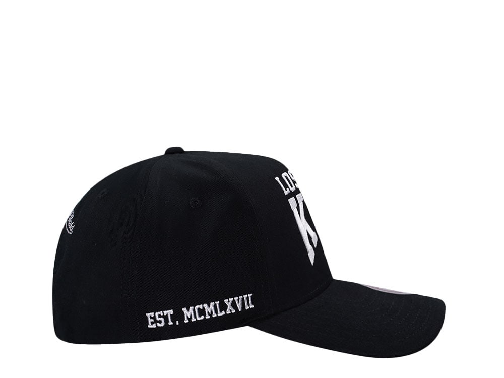 Mitchell & Ness Los Angeles Kings Black Pro Pinch Fit Snapback Casquette