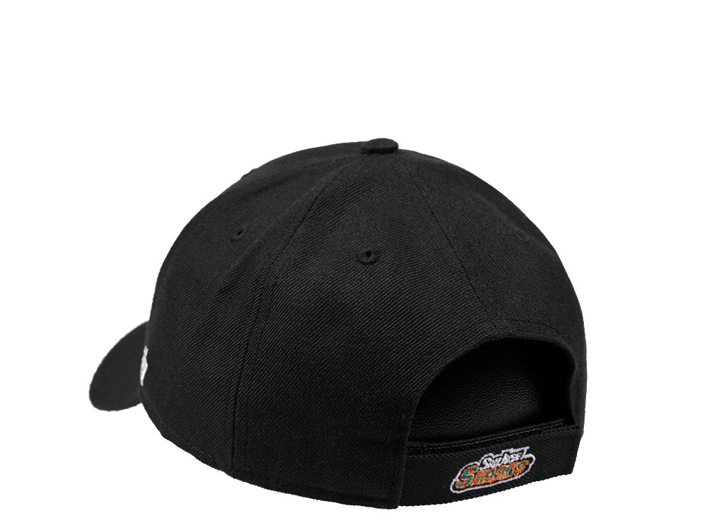 47Brand San Jose Sharks Secondary Logo Black Strapback Casquette