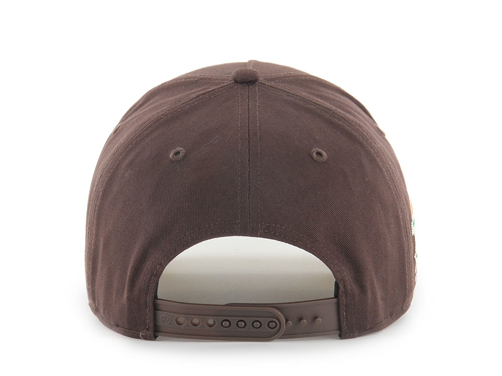 47Brand Tampa Bay Rays Cooperstwon Tropicana Field Brown Edition MVP Snapback Casquette