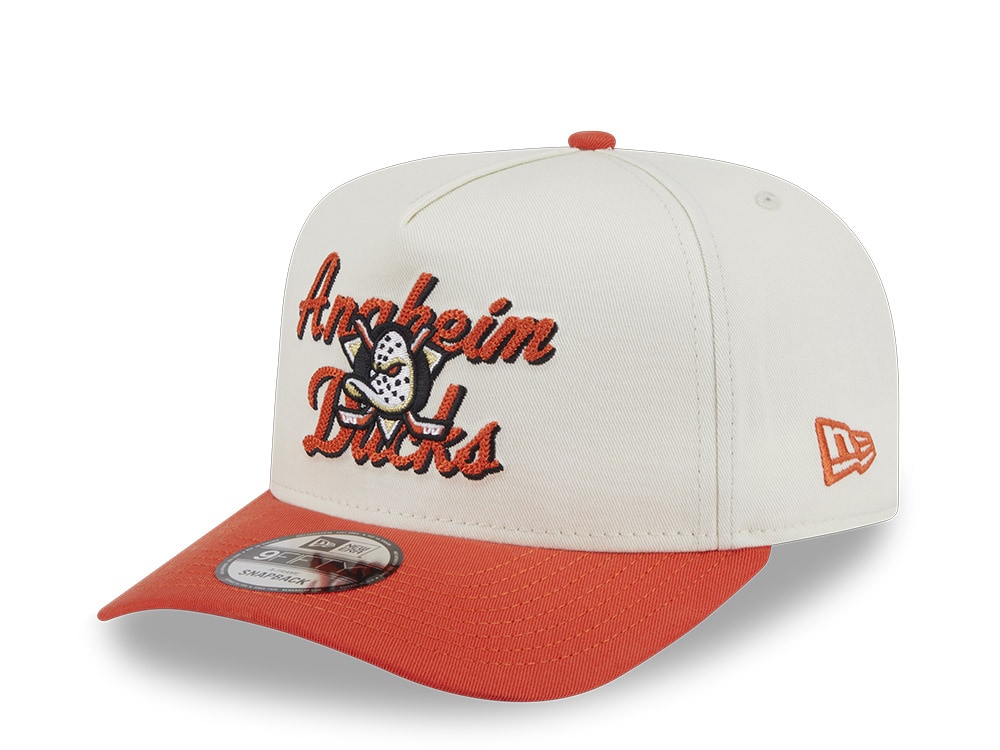 New Era Anaheim Ducks Chainstitch 9Fifty A Frame Snapback Casquette