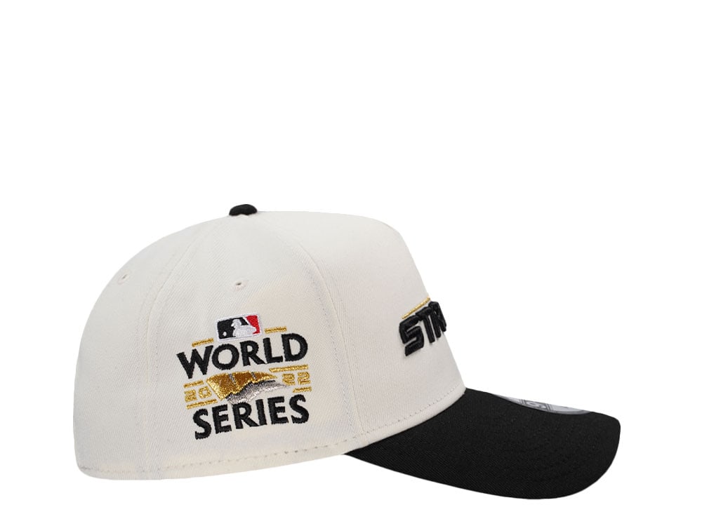 New Era Houston Astros World Series 2022 Chrome Two Tone Edition 9Forty A Frame Snapback Casquette