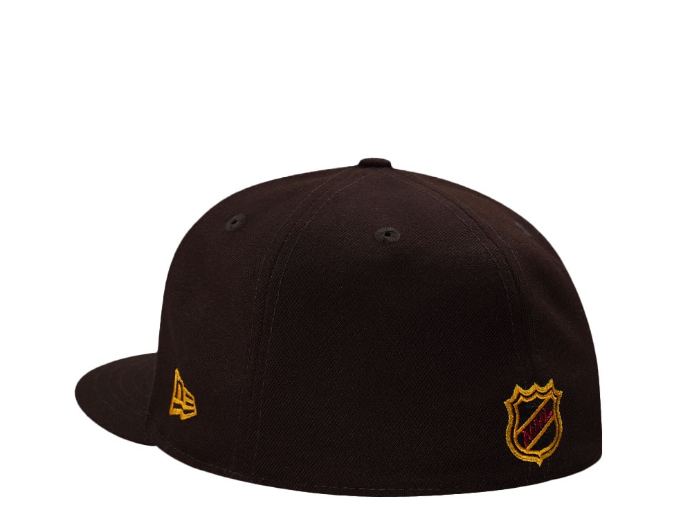 New Era Boston Bruins Stadium Series 2026 Burnt Wood Prime Edition 59Fifty Fitted Casquette