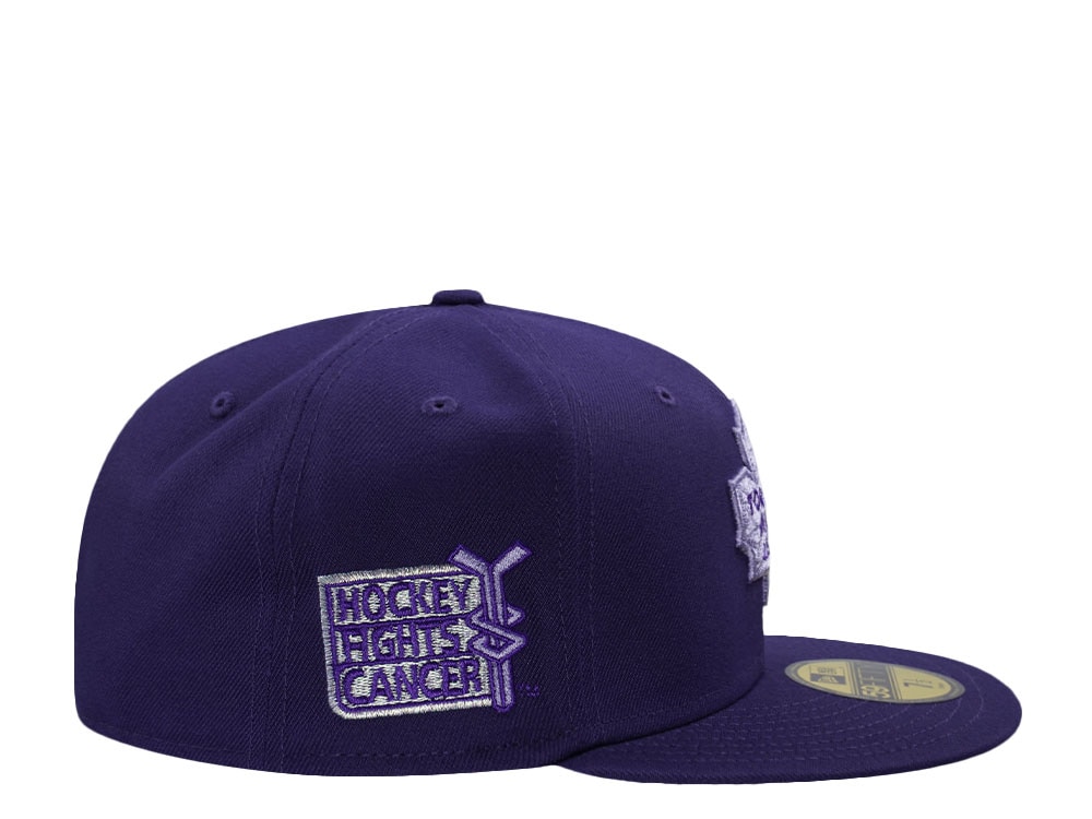 New Era Toronto Maple Leafs Hockey Fights Cancer Edition 59Fifty Fitted Casquette