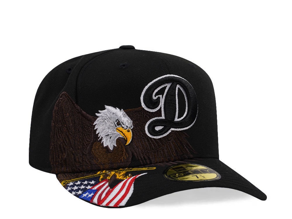 New Era Los Angeles Dodgers American Eagle Black Edition 59Fifty Fitted Casquette