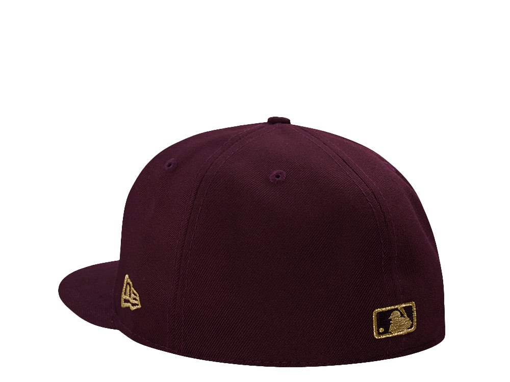 New Era Detroit Tigers 125th Anniverary Maroon Prime Edition 59Fifty Fitted Casquette