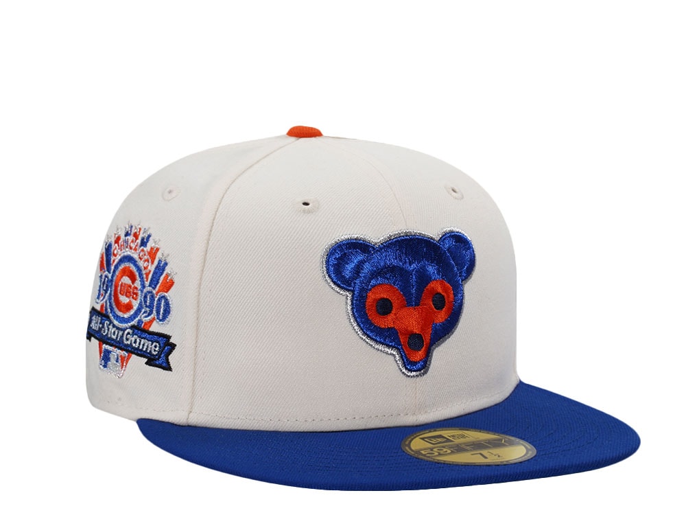 New Era Chicago Cubs All Star Game 1990 Chrome Two Tone Edition 59Fifty Fitted Casquette