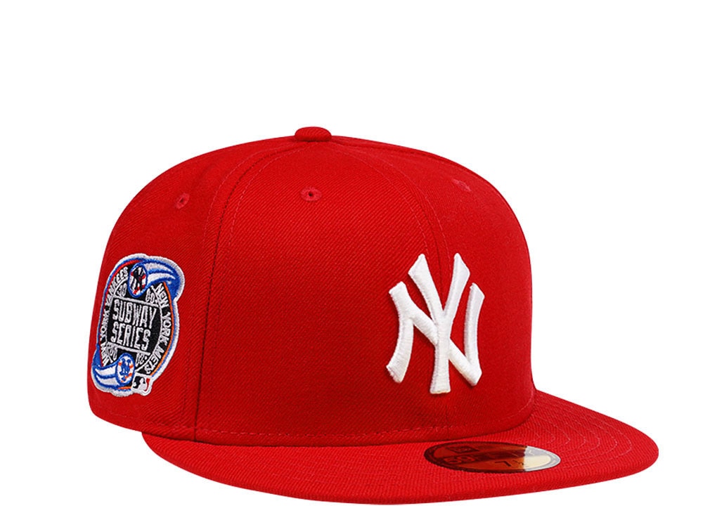 New Era New York Yankees Subway Series 2000 Red and Pink Edition 59Fifty Fitted Casquette