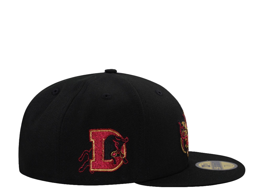 New Era Durham Bulls Black Prime Edition 59Fifty Fitted Casquette
