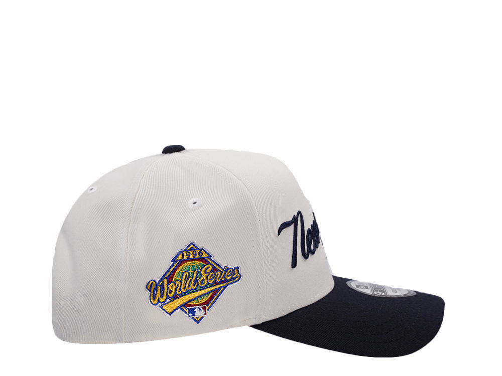 New Era New York Yankees World Series 1996 Chrome Two Tone Edition 9Forty A Frame Snapback Casquette