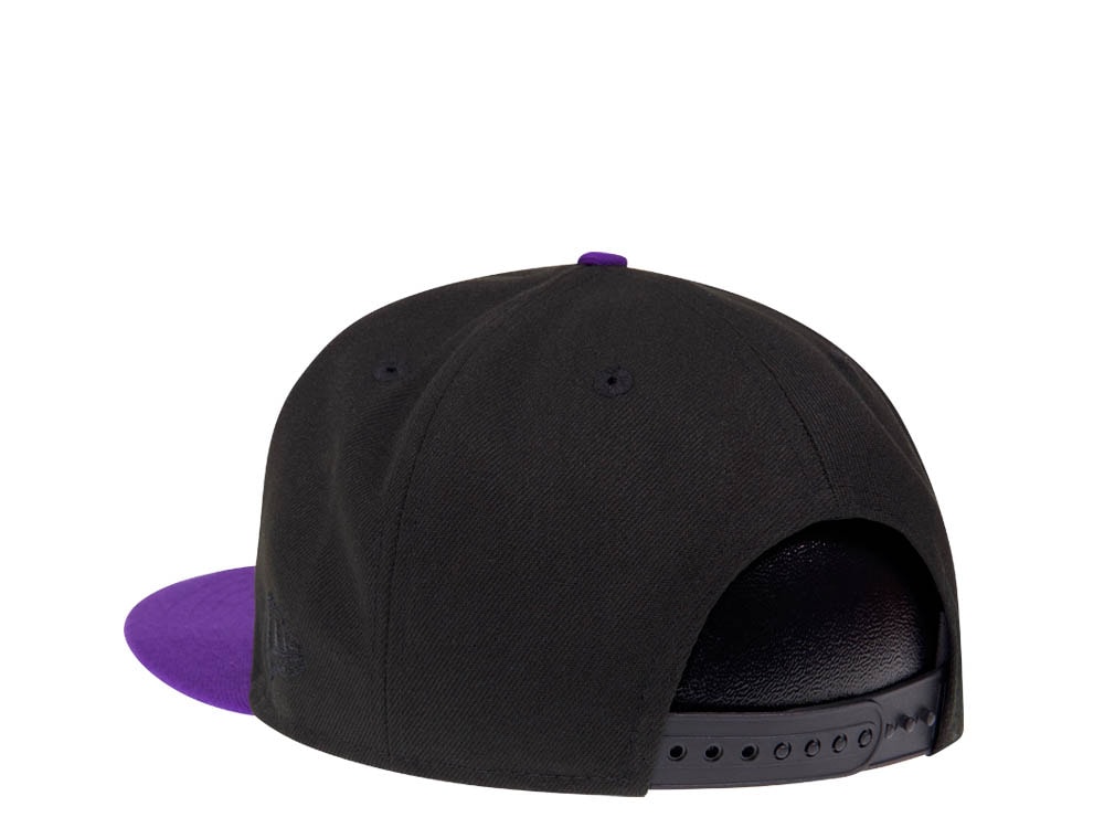 New Era Phoenix Suns Black True Purple Edition 9Fifty Snapback Casquette