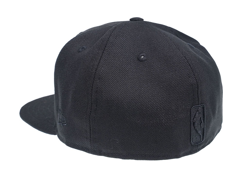 NEW ERA LOS ANGELES CLIPPERS BLACK ON BLACK EDITION 59FIFTY FITTED CAP