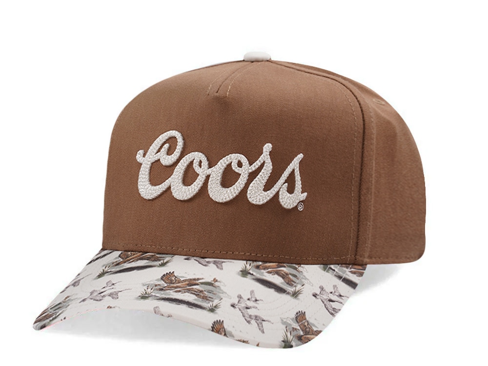 American Needle Coors Buckhorn Brown Two Tone Edition Snapback Casquette