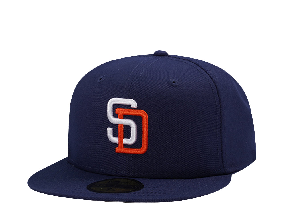 New Era San Diego Padres Wool Classic Navy Prime Edition 59Fifty Fitted Casquette
