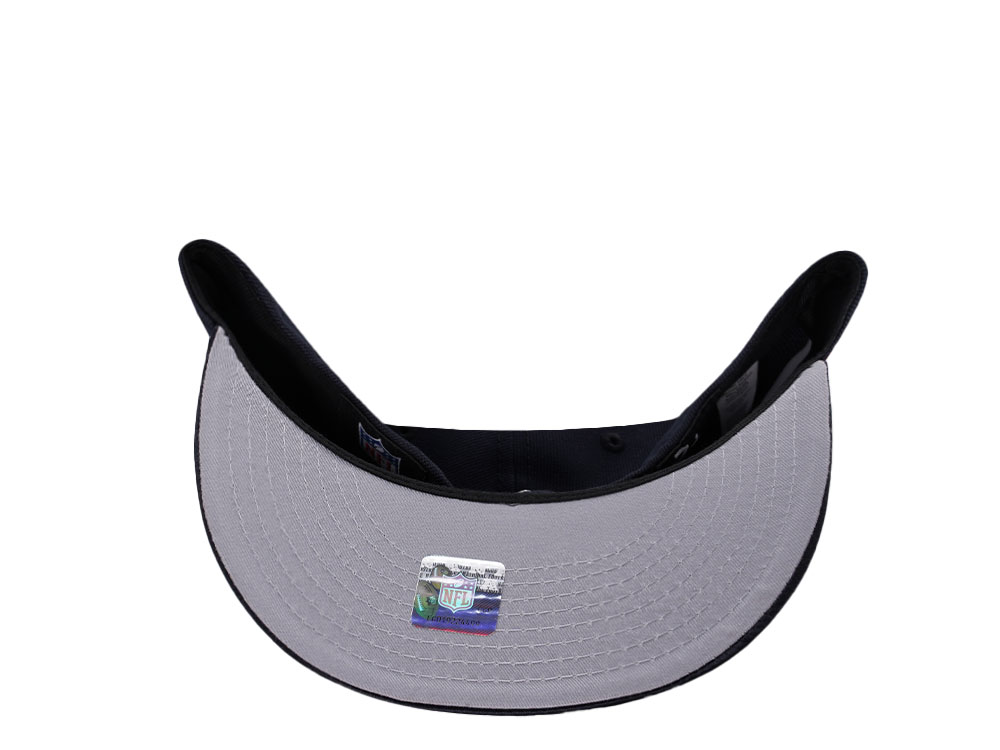 New Era Dallas Cowboys Super Bowl XXVII Navy Satin Brim Edition 59Fifty Fitted Casquette