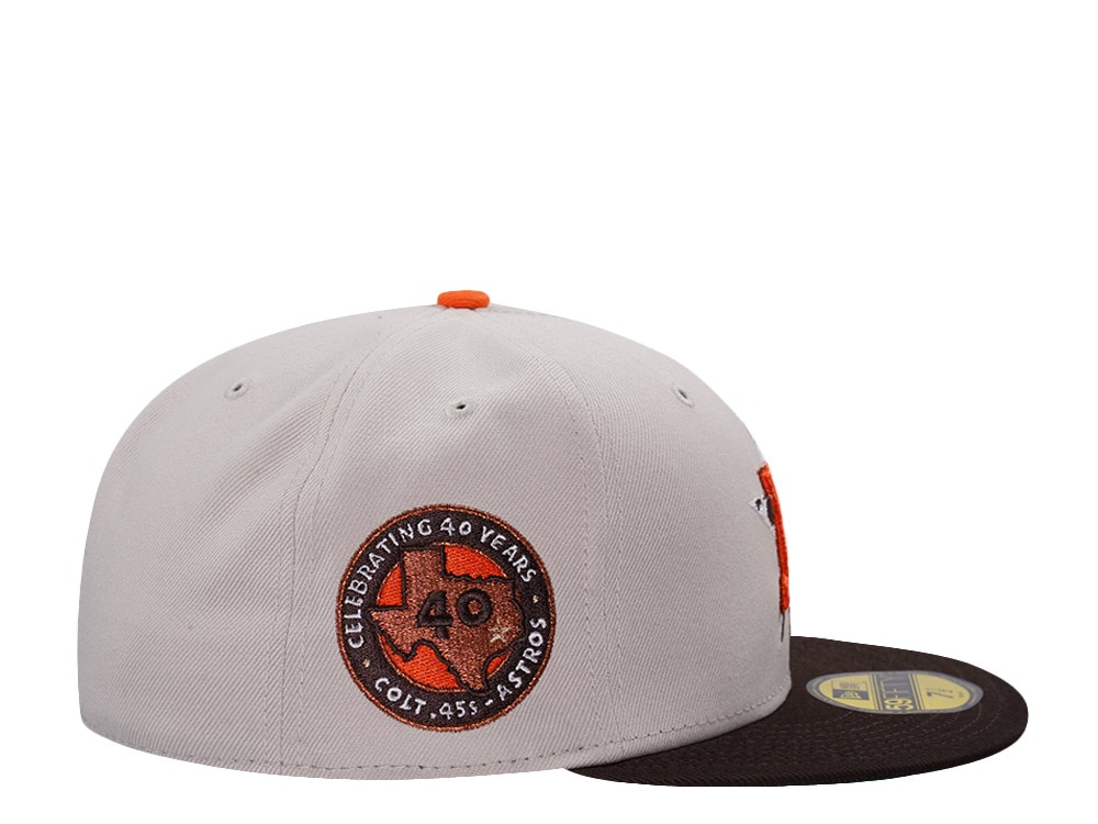 New Era Houston Astros 40th Anniversary Stone Two Tone Edition 59Fifty Fitted Casquette