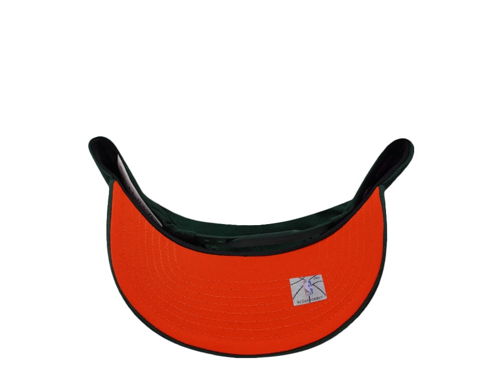Mitchell & Ness New York Knicks 50th Anniversary Green Edition Pro Pinch Fit Snapback Casquette