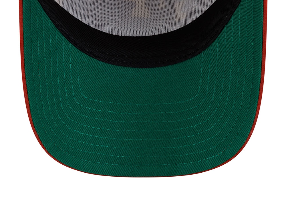 New Era New York Yankees Wordmark Suede Green Stone Edition 9Forty A Frame Snapback Casquette
