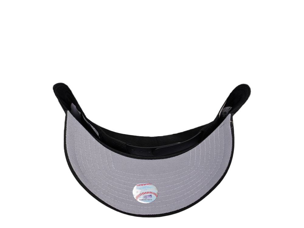 New Era Arizona Diamondbacks World Series Champions 2001 Black on Black 9Forty A Frame Snapback Casquette