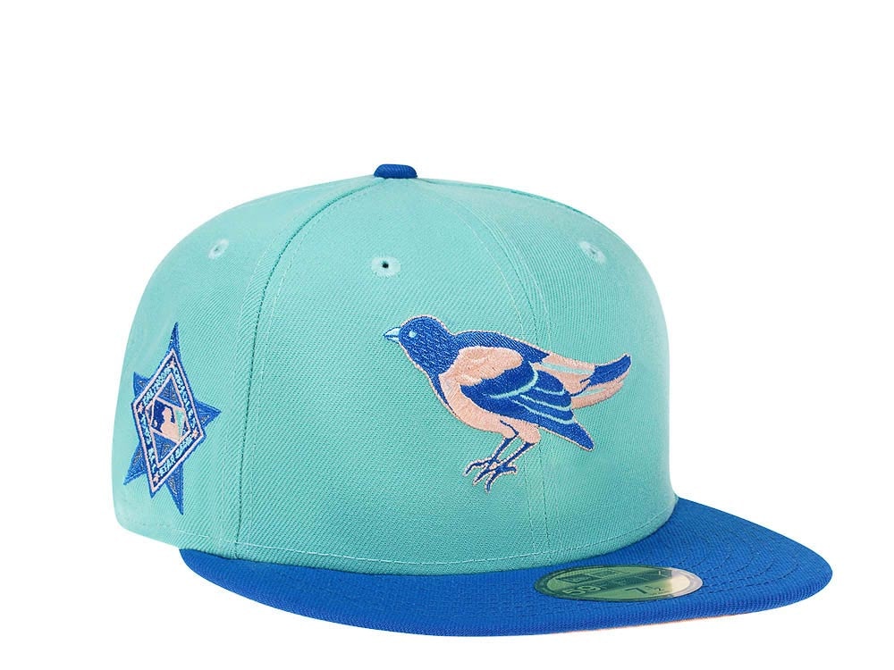 New Era Baltimore Orioles All Star Game 1993 Mint Two Tone PrimeEdition 59Fifty Fitted Casquette