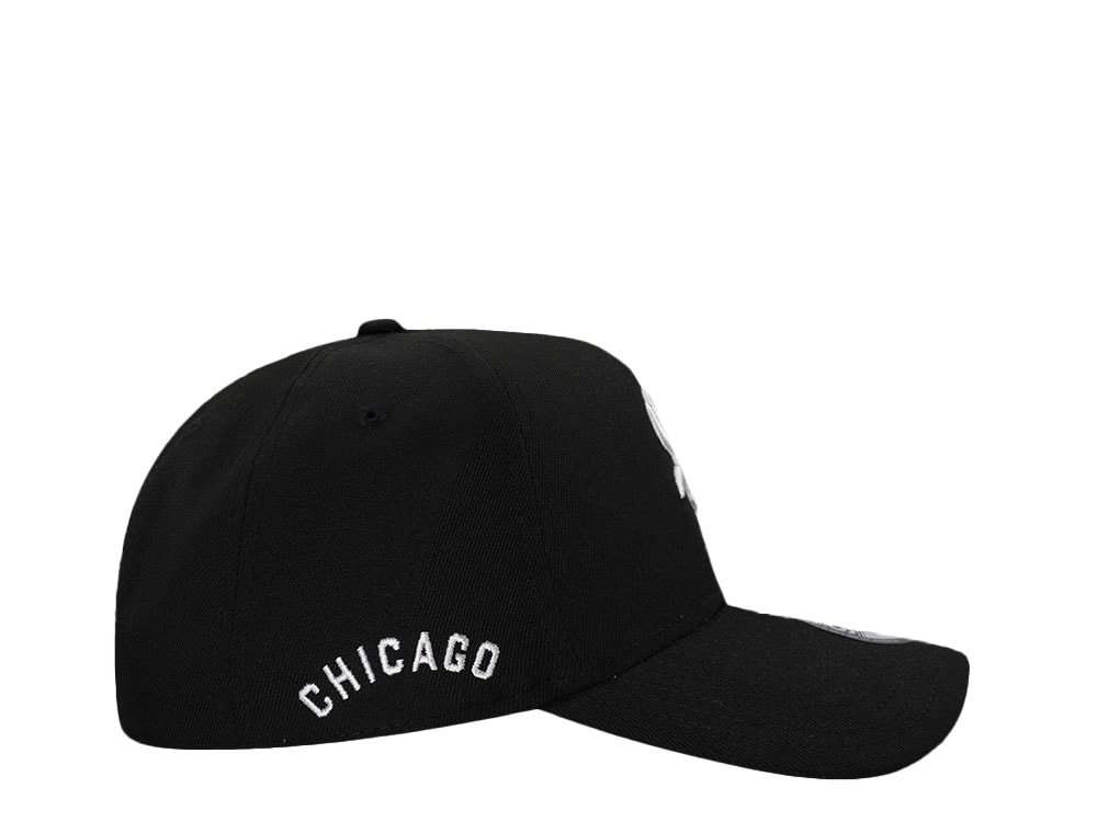 New Era Chicago White Sox Black Classic Edition 9Forty A Frame Snapback Casquette