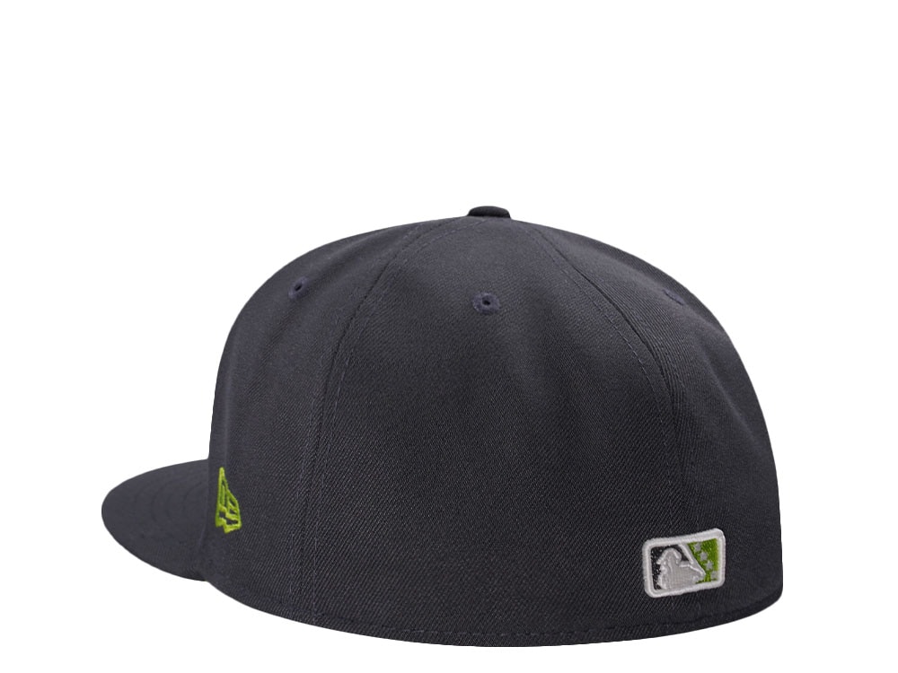 New Era Las Vegas 51s 35th Anniversary Nuked Glow Dark Graphite Prime Edition 59Fifty Fitted Casquette