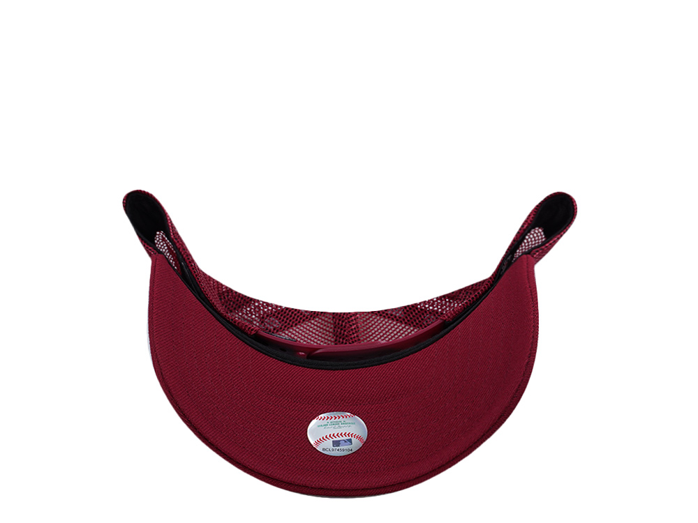 New Era Los Angeles Dodgers Rose Chrome Two Tone Edition 9Forty A Frame Trucker Snapback Casquette