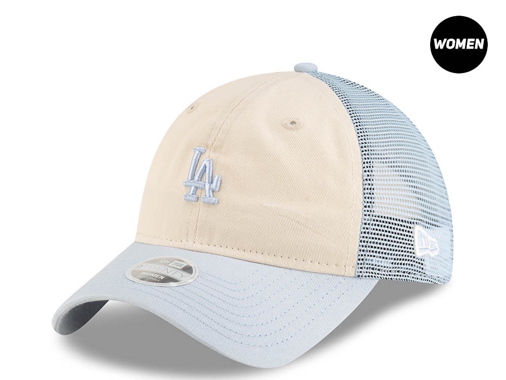 New Era Los Angeles Dodgers Stone Womens 9Twenty Trucker Snapback Casquette