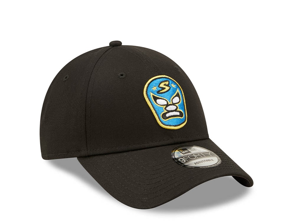 New Era Sacramento River Cats Copa Black 9Forty Strapback Casquette