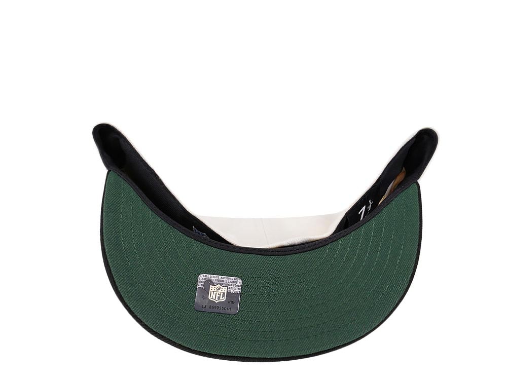 New Era Green Bay Packers 50th Anniversary Cream Dome Edition 59Fifty Fitted Casquette