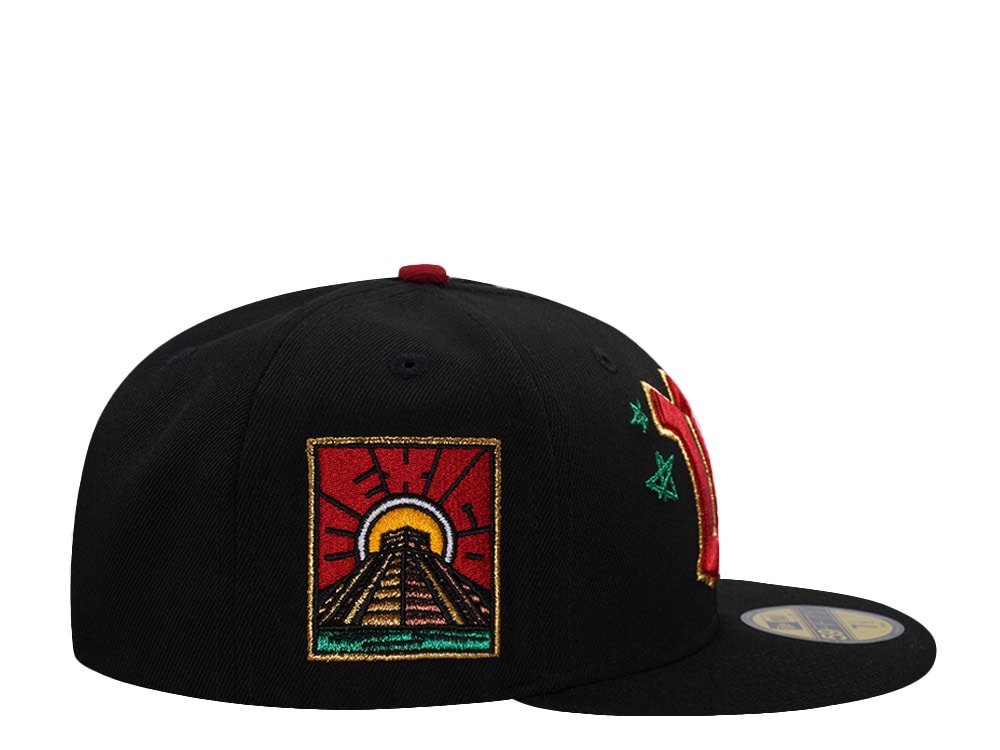 New Era Mexico Aztec Temple Black Prime Edition 59Fifty Fitted Casquette
