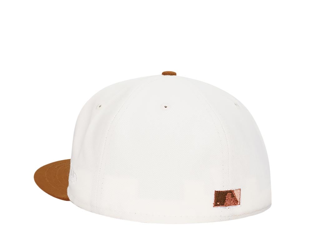 New Era Florida Marlins World Series 2003 Cream Peach Copper Two Tone Edition 59Fifty Fitted Casquette