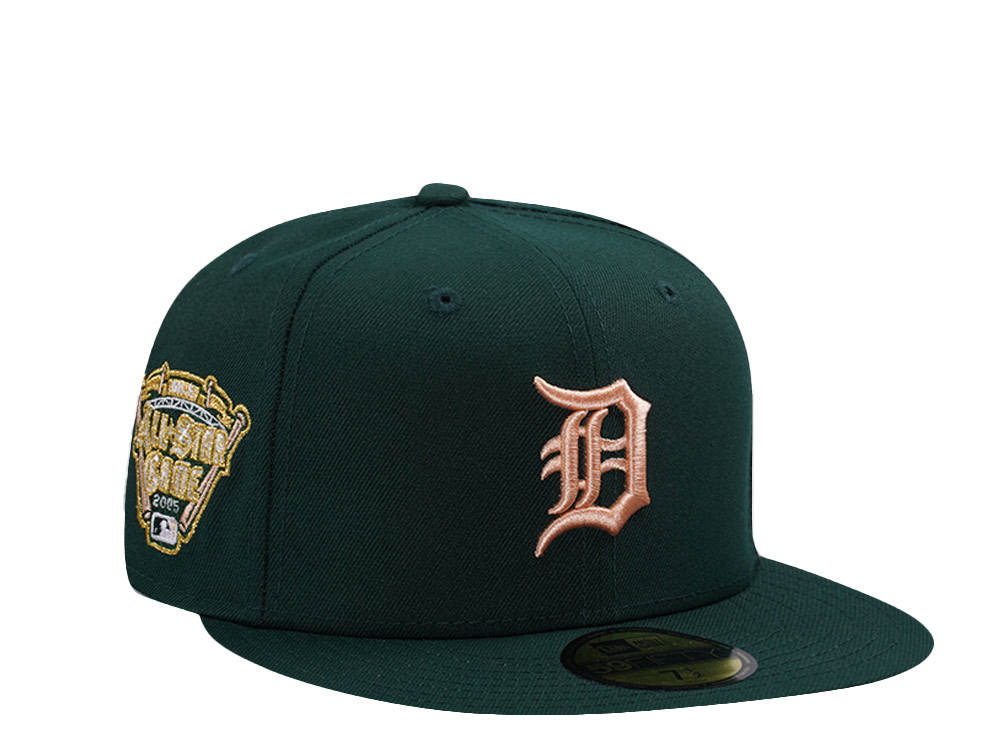 New Era Detroit Tigers All Star Game 2005 Dark Green Prime Edition 59Fifty Fitted Casquette