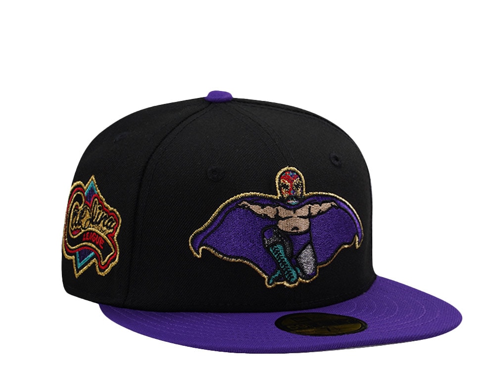 New Era Lynchburg Hill Cats Carolina League Black Prime Edition 59Fifty Fitted Casquette