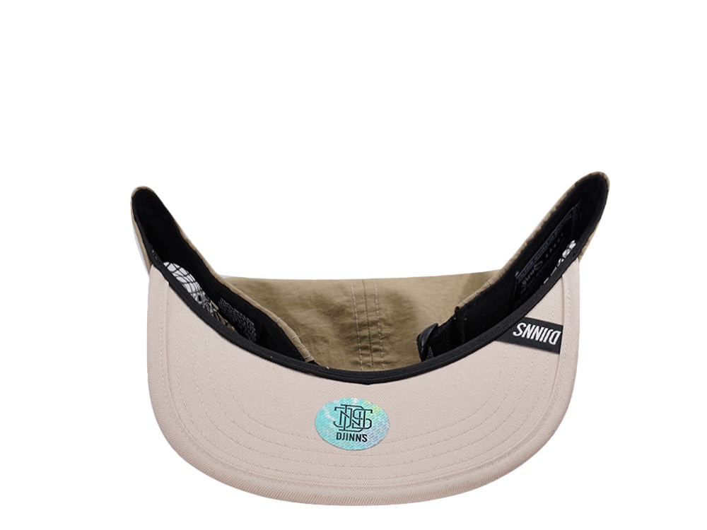 Djinns 5 Panel Sand Big Net Mountain Strapback Casquette