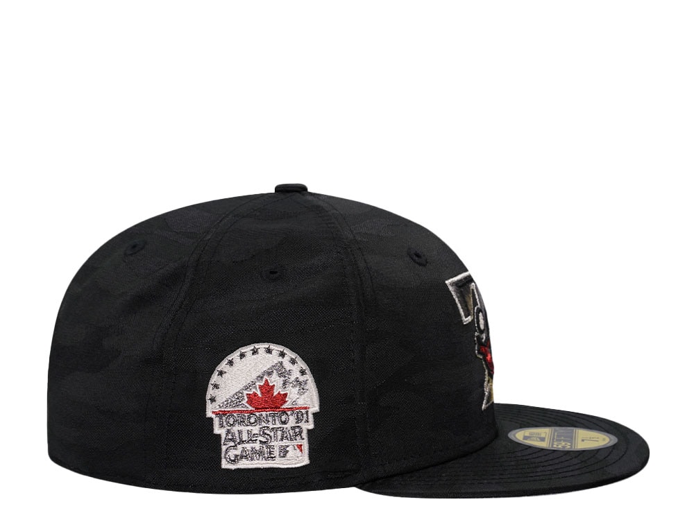 New Era Toronto Blue Jays All Star Game 1991 Midnight Camo Edition 59Fifty Fitted Casquette