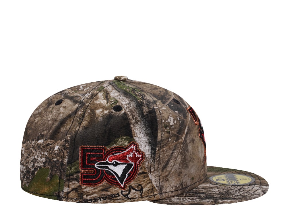 New Era Toronto Blue Jays 50th Anniversary Realtree APX Prime Edition 59Fifty Fitted Casquette
